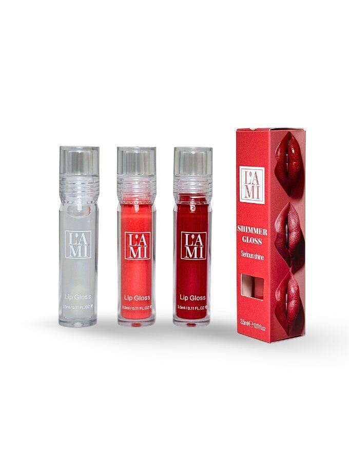 lami shimmer lipgloss, lupu blizgis
